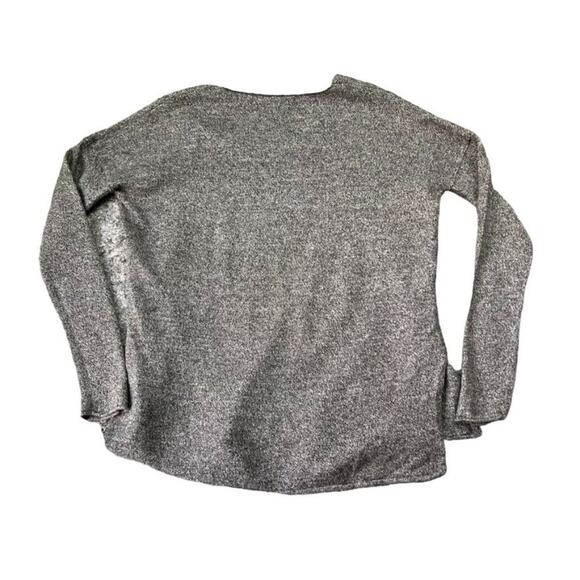 Aritzia Babaton Sweater Womens Small Side Slit V-Neck Long Sleeve Knit - Picture 2 of 8